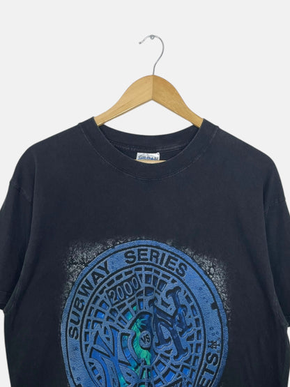 90's Subway Series Yankees vs Nets Vintage T-Shirt Size L