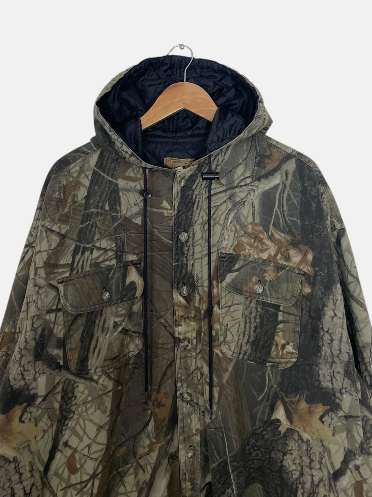 90's Realtree Camo Vintage Quilt-lined Jacket Size 3XL