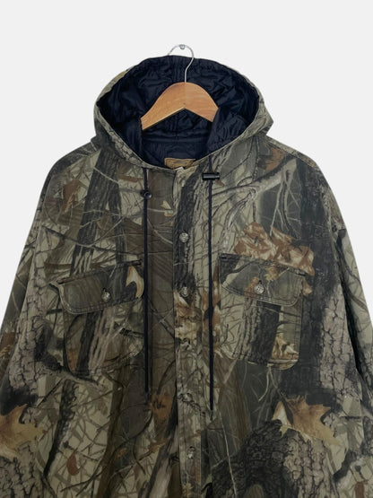 90's Realtree Camo Vintage Quilt-lined Jacket Size 3XL