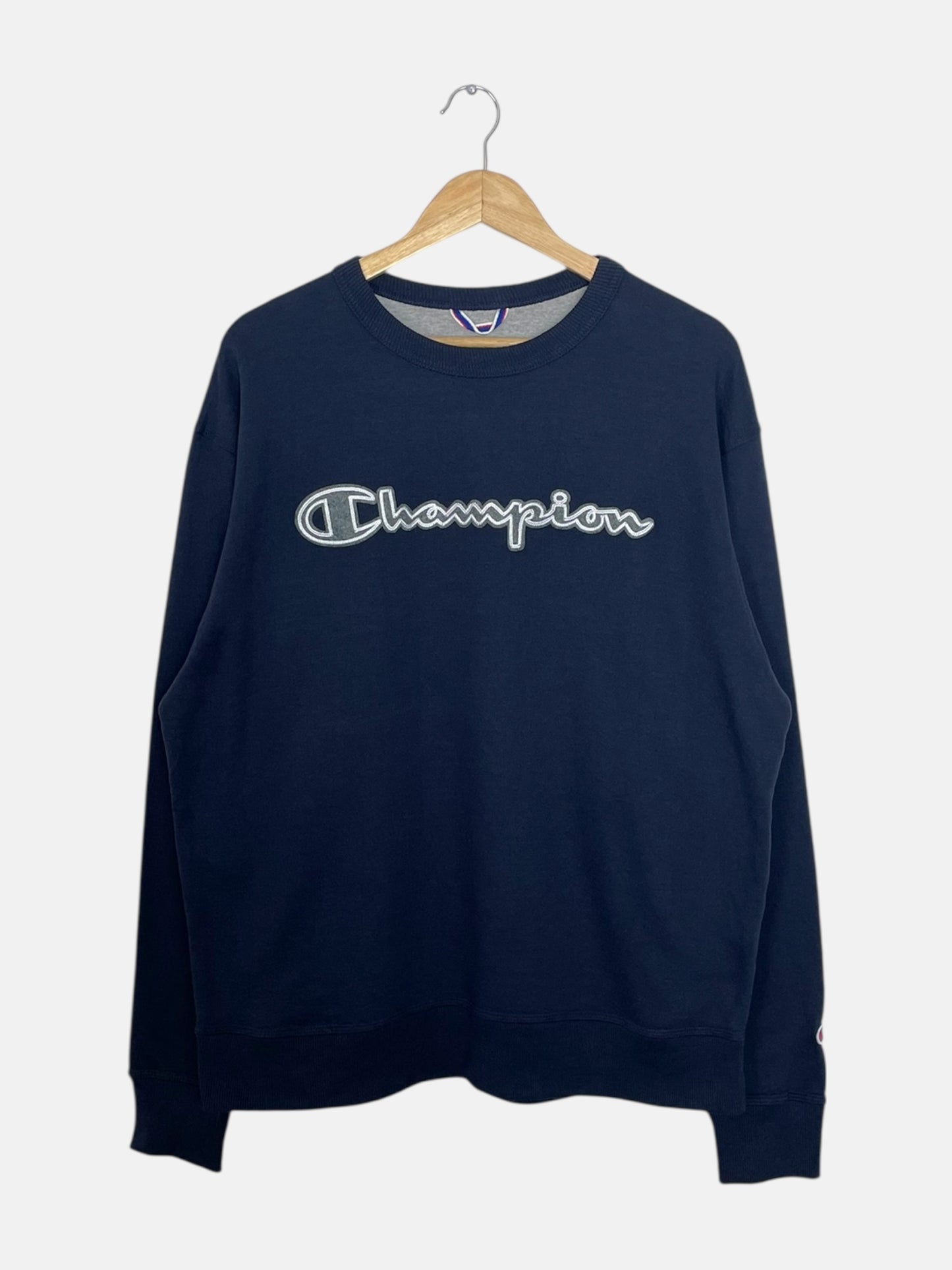 90's Champion Embroidered Vintage Sweatshirt Size L-XL