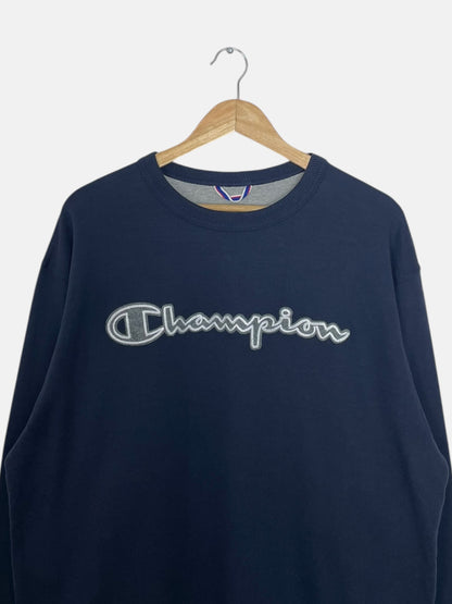 90's Champion Embroidered Vintage Sweatshirt Size L-XL