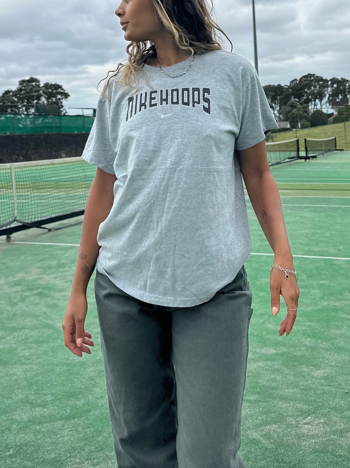 90's Nike Hoops USA Made Vintage T-Shirt Size S