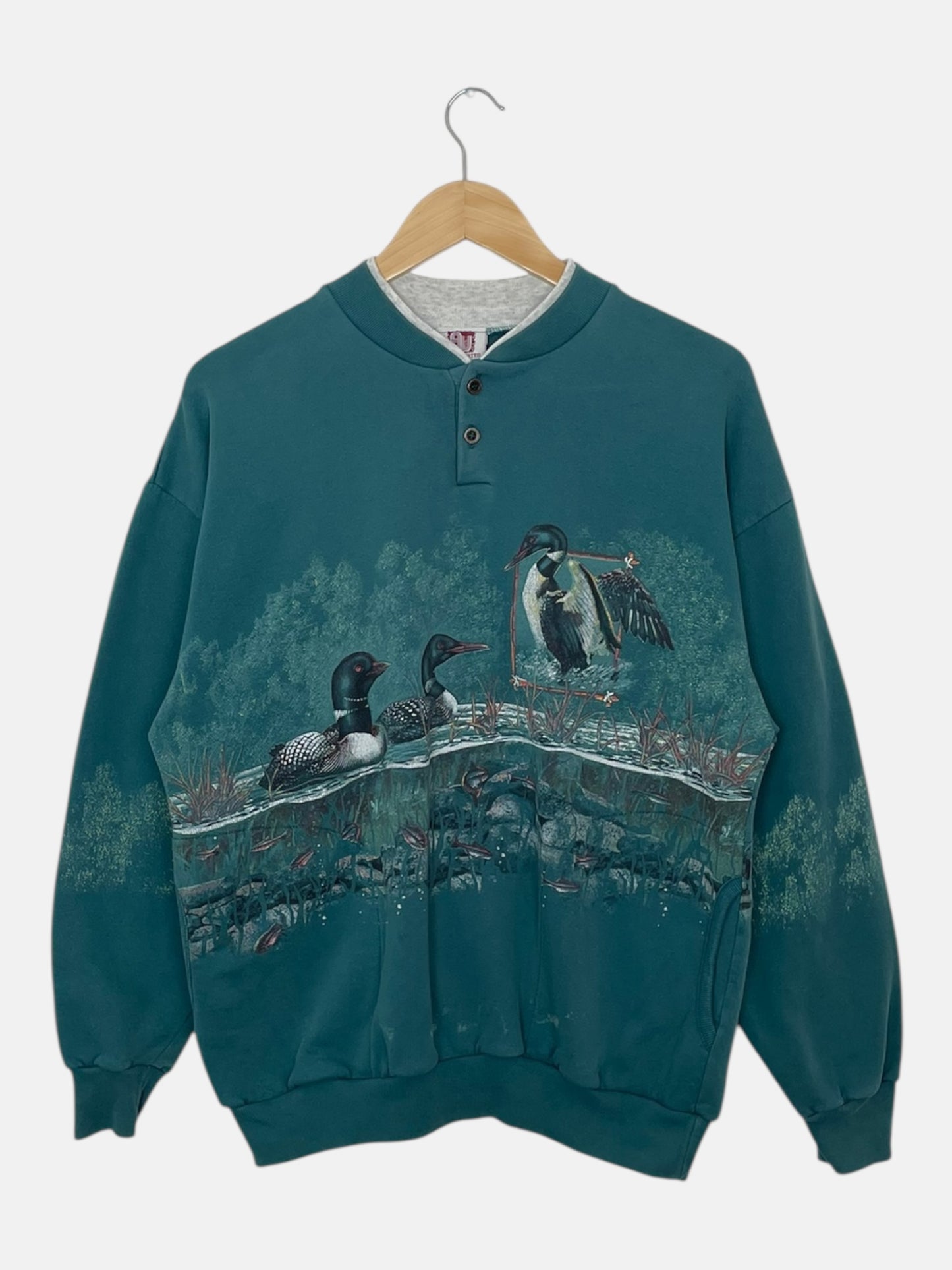 90's Ducks Vintage Sweatshirt Size M-L