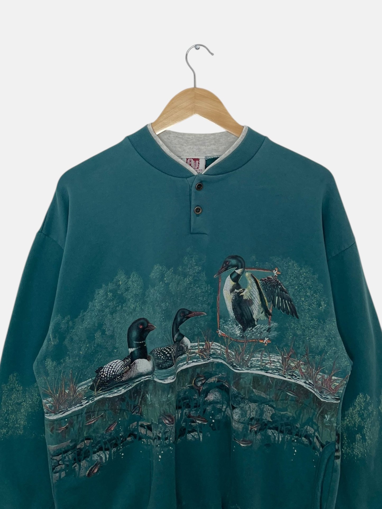 90's Ducks Vintage Sweatshirt Size M-L