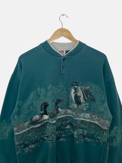 90's Ducks Vintage Sweatshirt Size M-L