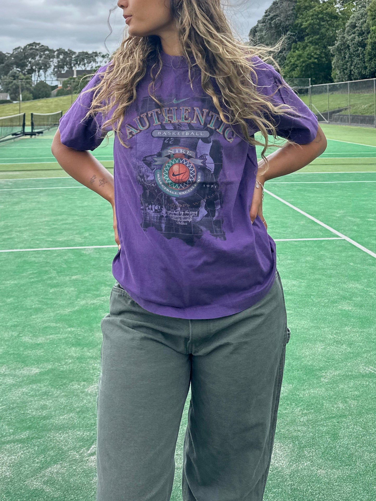 90's Nike Basketball Vintage T-Shirt Size 8