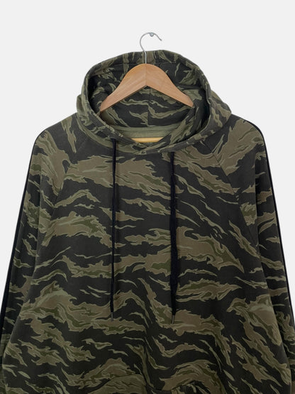 90's Camo Vintage Hooded Sweatshirt Size XL-2XL