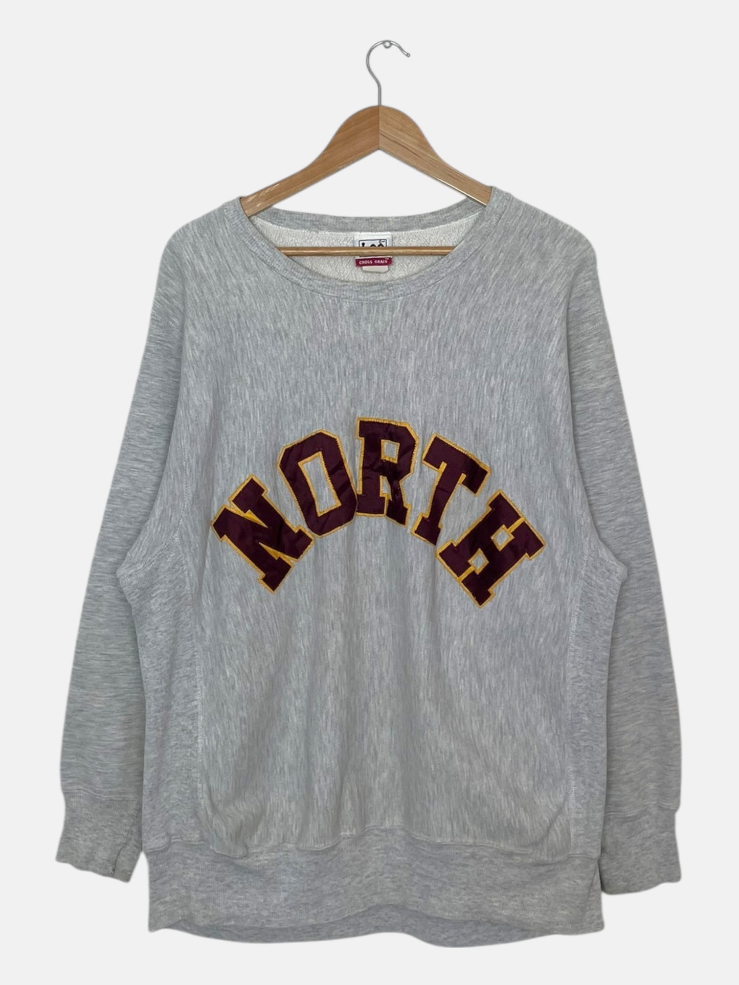 90's North Embroidered Vintage Sweatshirt Size XL-2XL