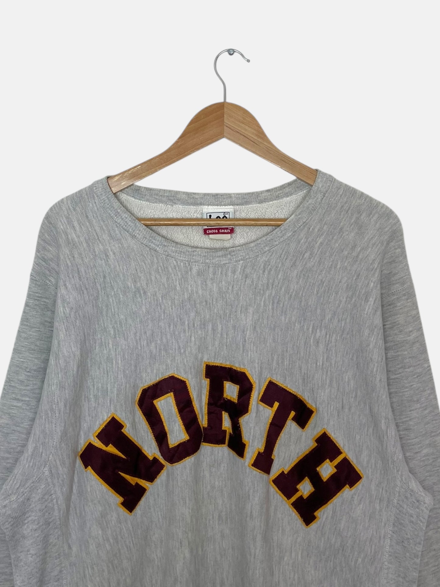 90's North Embroidered Vintage Sweatshirt Size XL-2XL