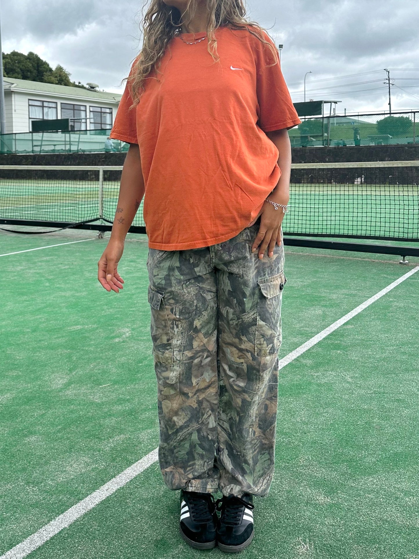 90's Nike Canada Made Embroidered Vintage T-Shirt Size 14