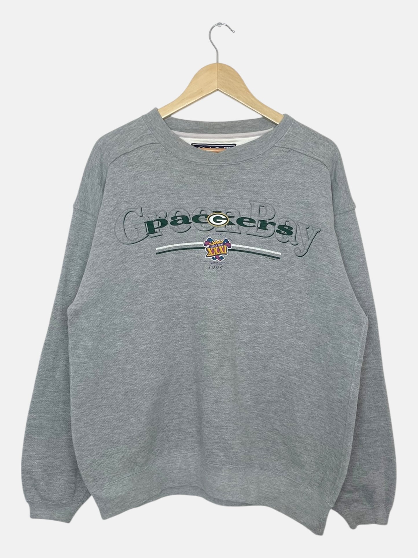 90's Green Bay Packers Vintage Sweatshirt Size L