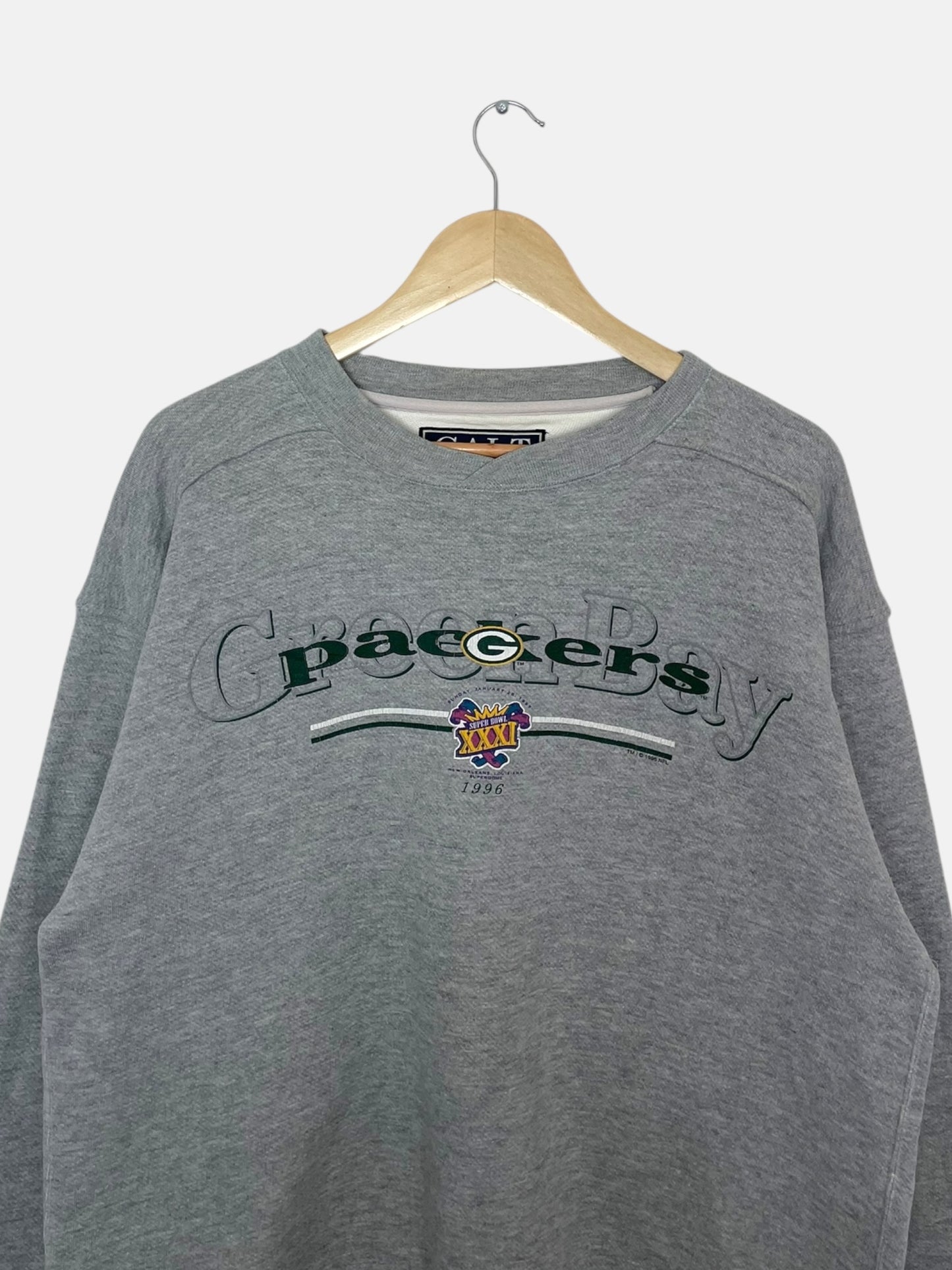 90's Green Bay Packers Vintage Sweatshirt Size L