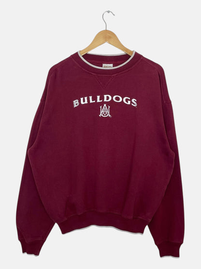 90's Bulldogs Embroidered Vintage Sweatshirt Size M-L