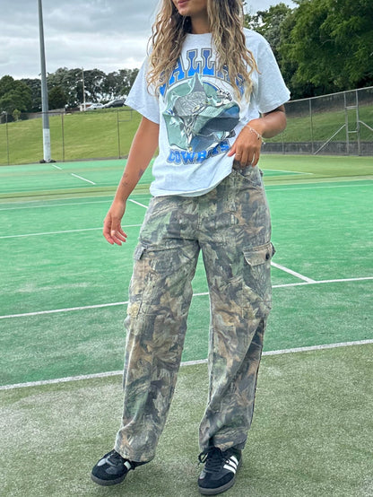 1993 Dallas Cowboys NFL USA Made Vintage T-Shirt Size 8-10