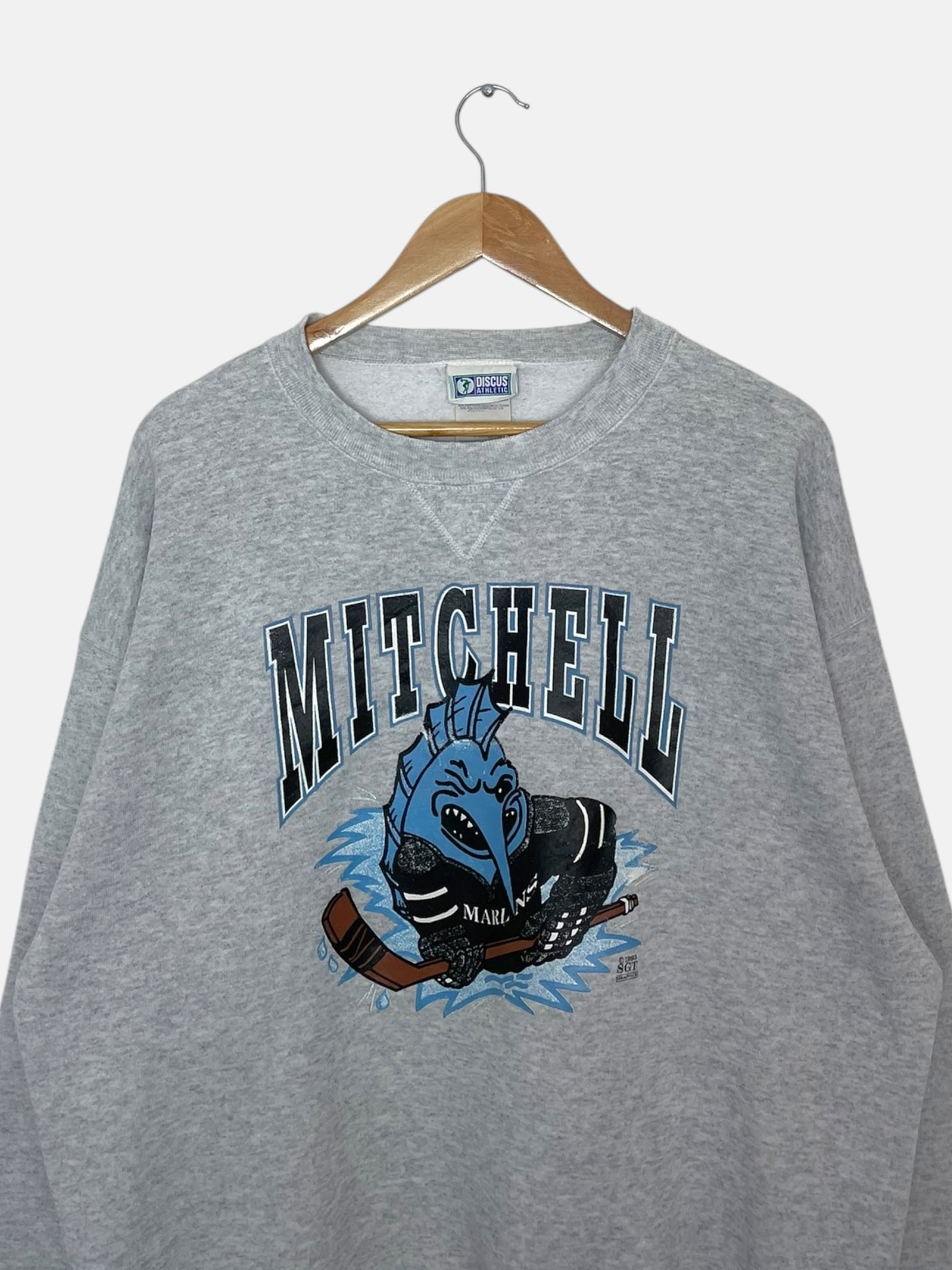 90's Mitchell Marlins Vintage Sweatshirt Size XL
