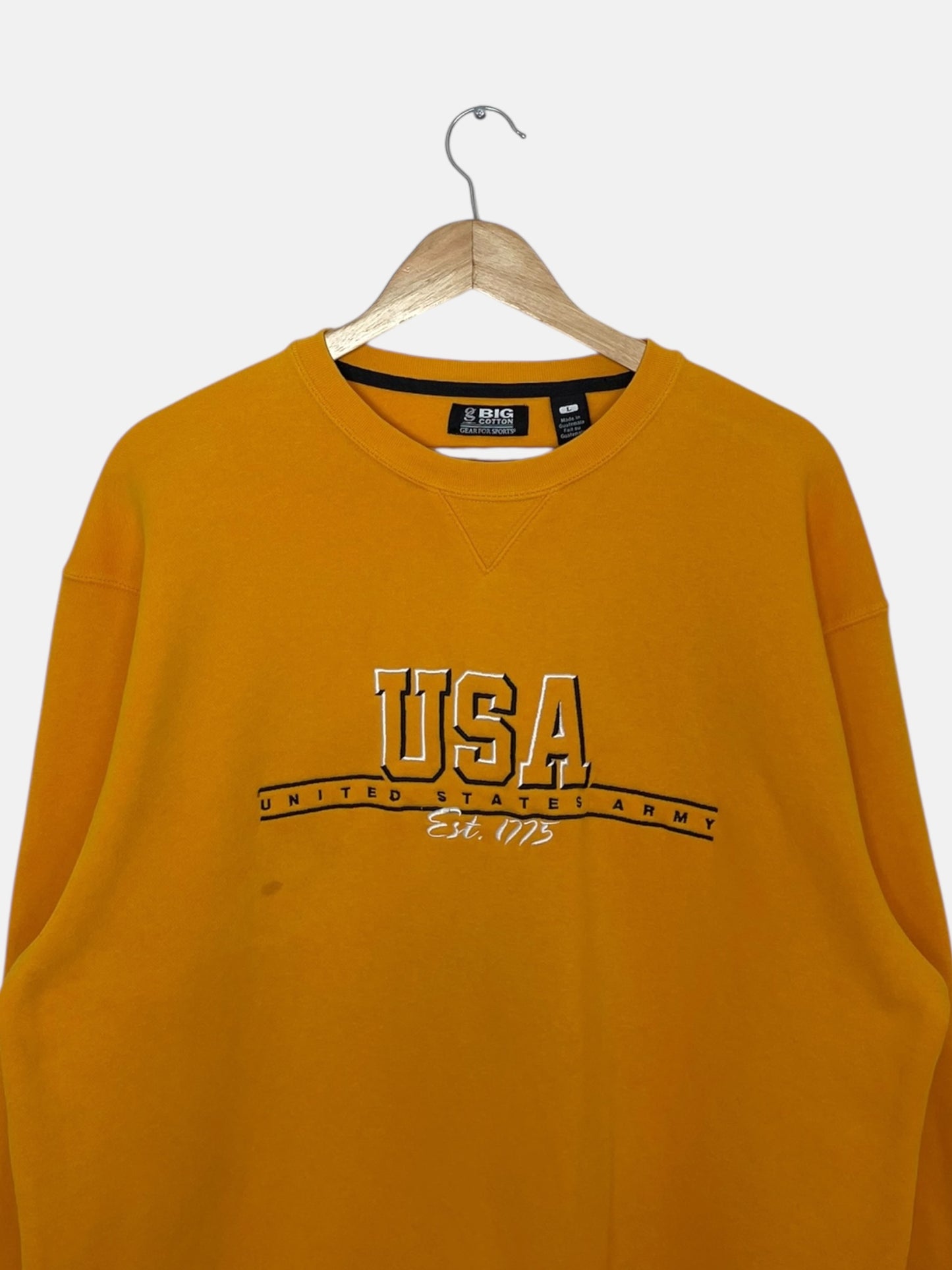 90's USA United States Army Embroidered Vintage Sweatshirt Size L