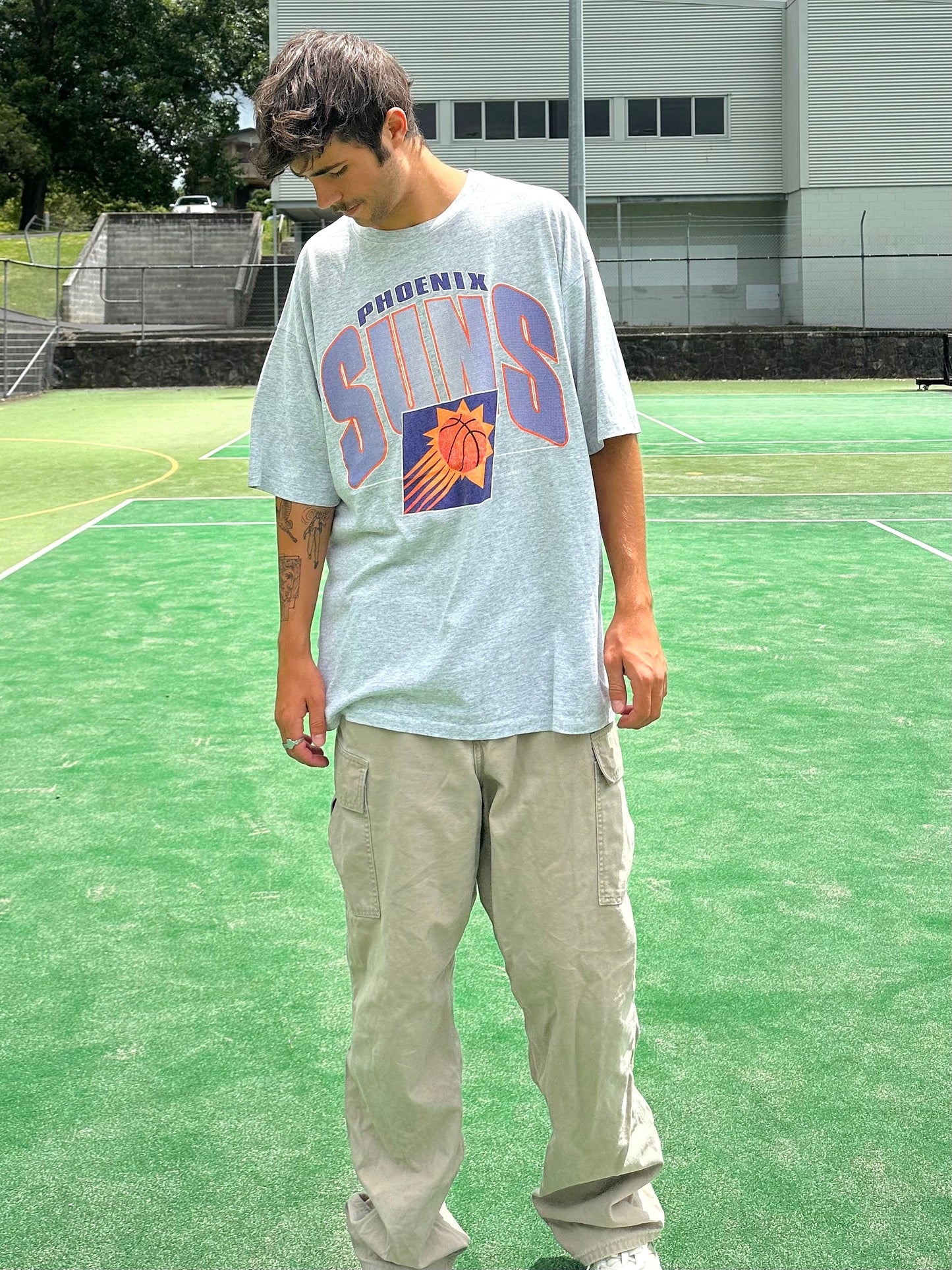 90's Phoenix Suns NBA USA Made Vintage T-Shirt Size 2XL