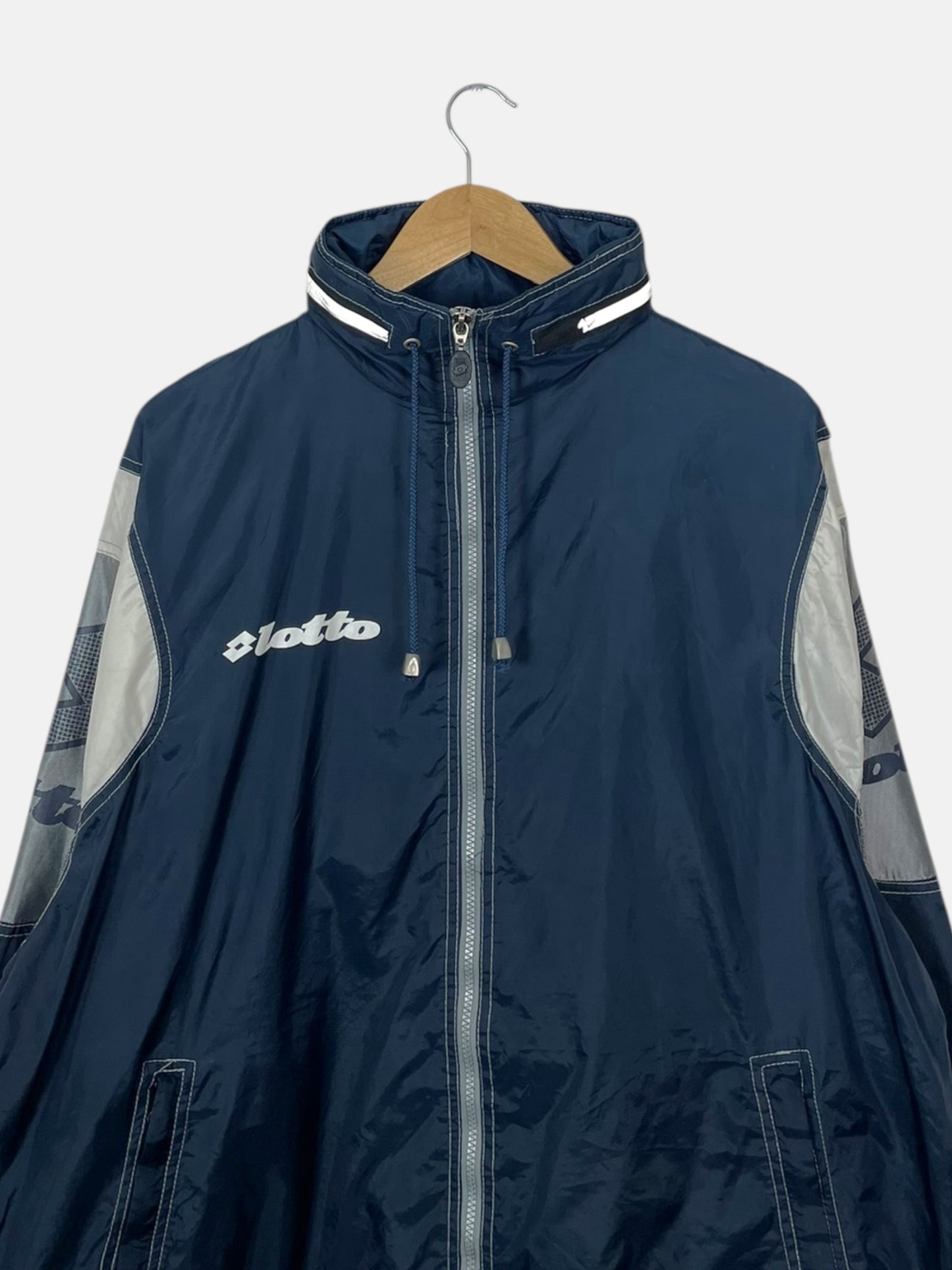 90's Lotto Vintage Hooded Jacket Size XL-2XL