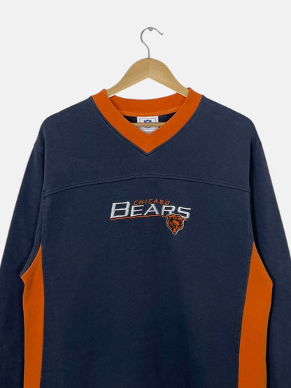 90's Chicago Bears Embroidered Vintage Sweatshirt Size L