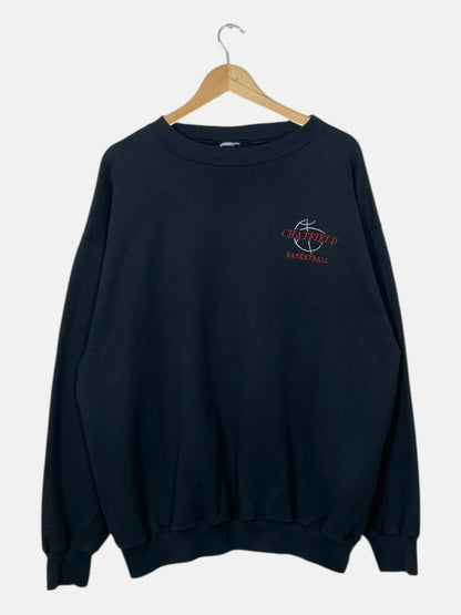 90's Chatfield Basketball Embroidered Vintage Sweatshirt Size XL