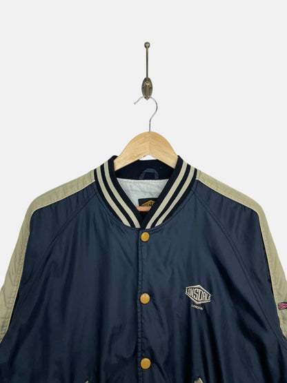 90's Lionsdale Embroidered Vintage Bomber Jacket Size L