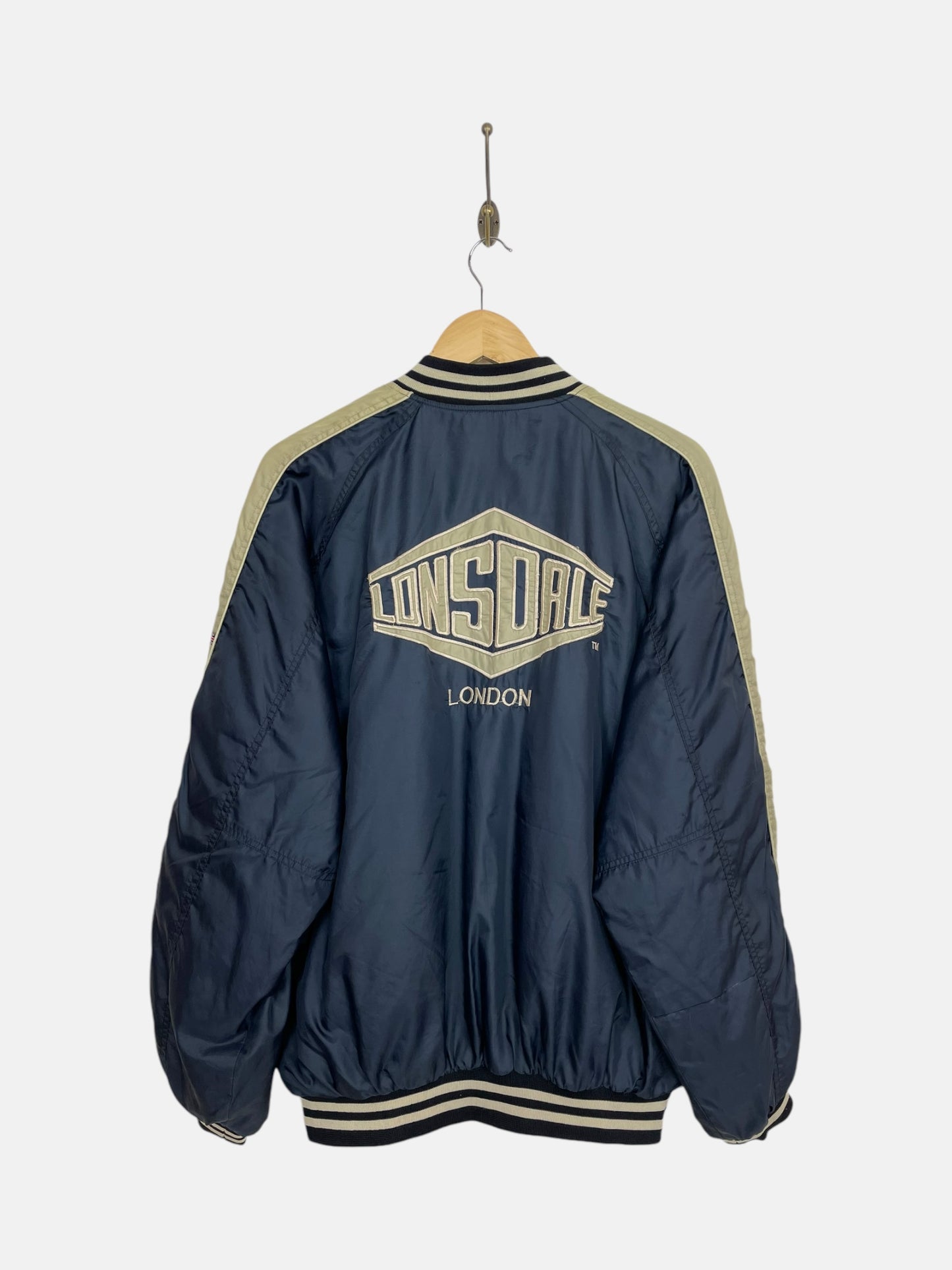 90's Lionsdale Embroidered Vintage Bomber Jacket Size L
