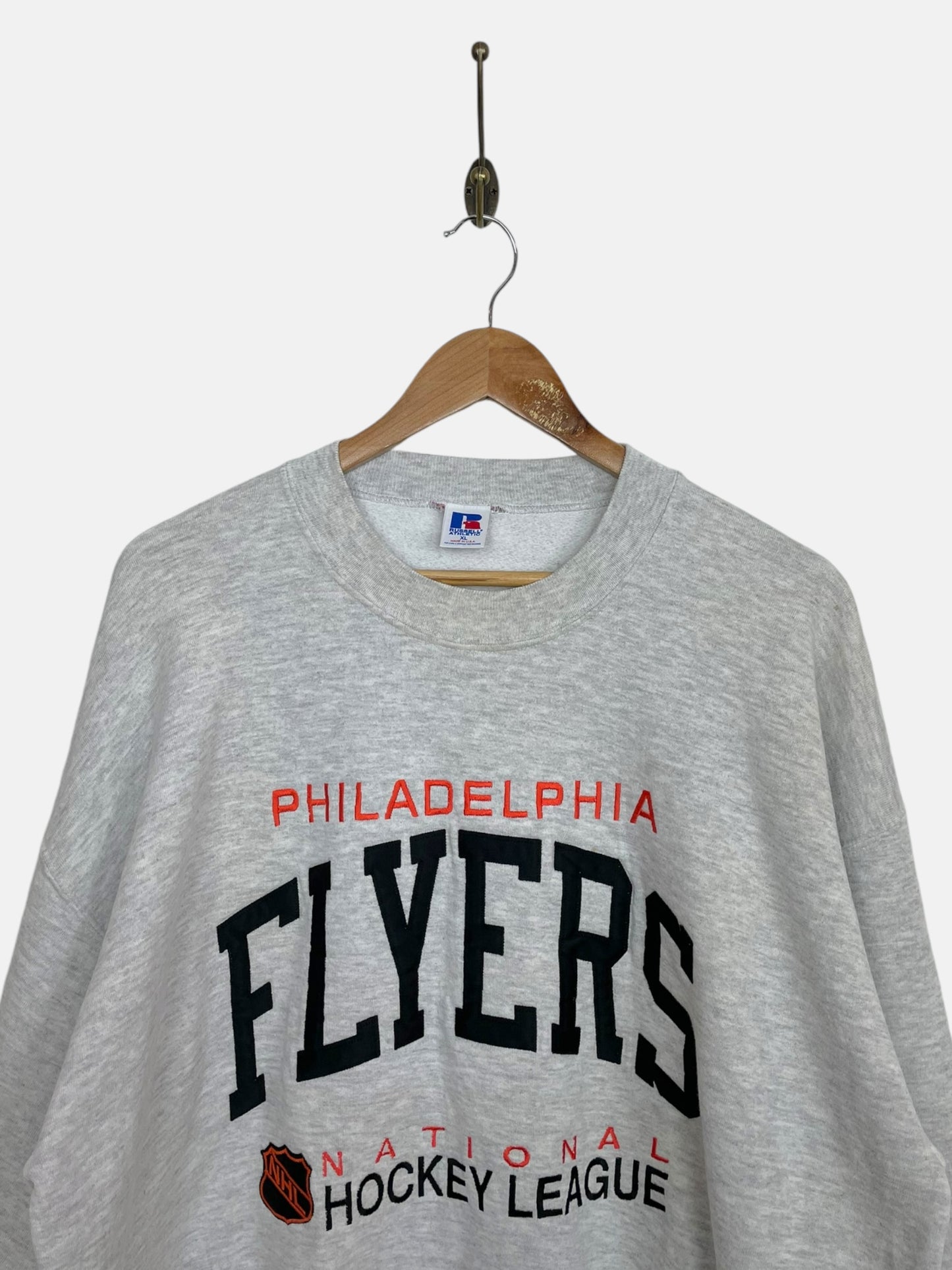 90's Philadelphia Flyers Embroidered Vintage Sweatshirt Size L-XL