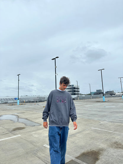 90's Golf Embroidered Vintage Sweatshirt Size XL