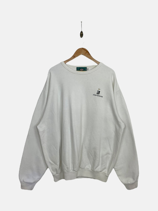 90's Johns Island Embroidered Vintage Sweatshirt Size 2XL-3XL