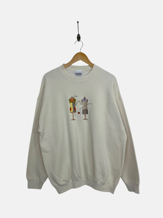90's B*Wear Embroidered Vintage Sweatshirt Size XL