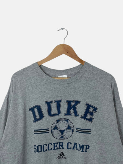 90's Adidas Duke Soccer Camp Vintage T-Shirt Size XL