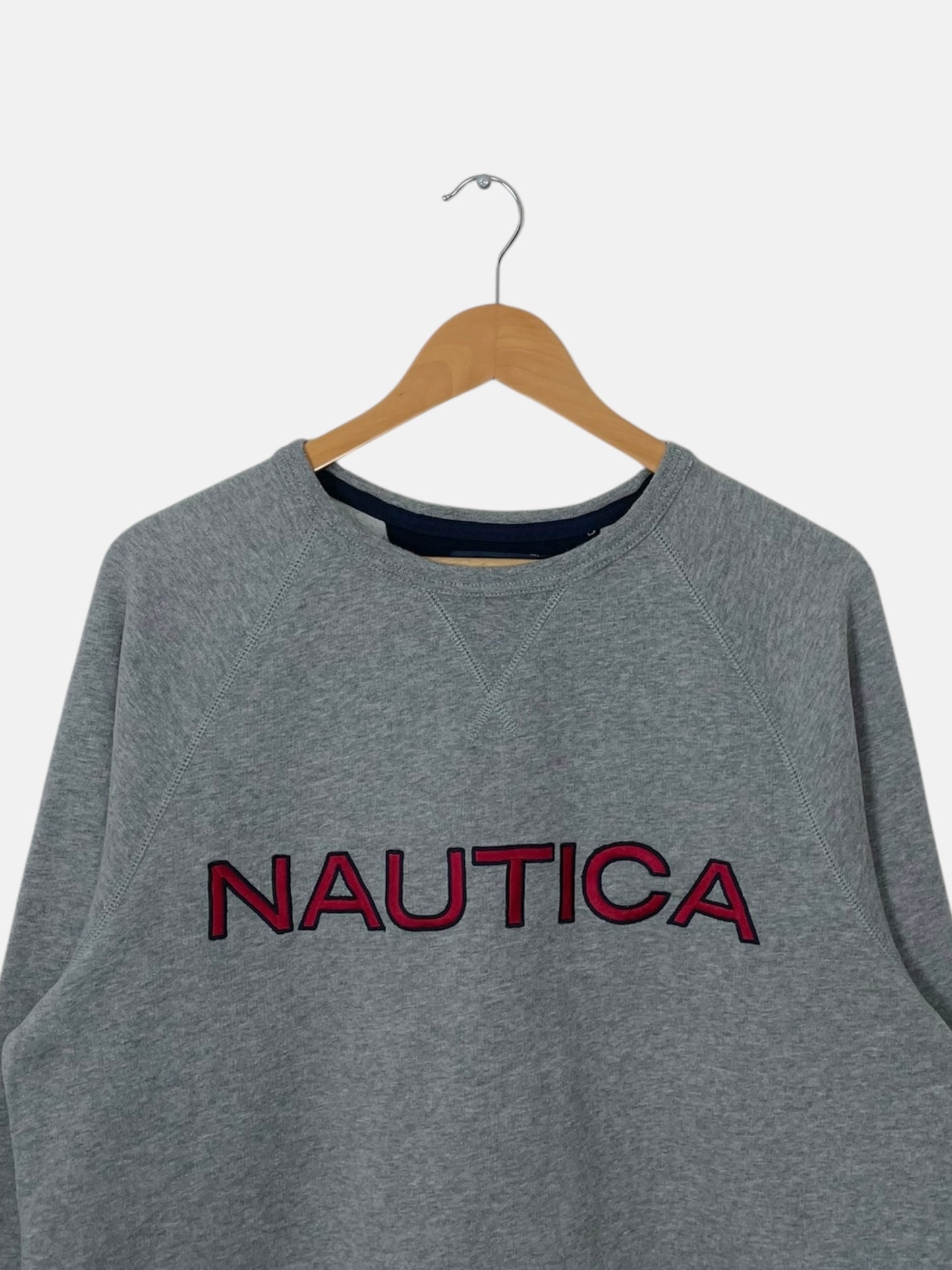 90's Nautica Embroidered Vintage Sweatshirt Size L