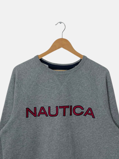 90's Nautica Embroidered Vintage Sweatshirt Size L