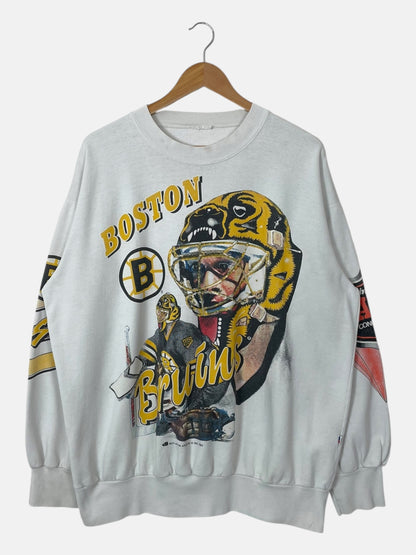 90's Boston Bruins Vintage Sweatshirt Size L