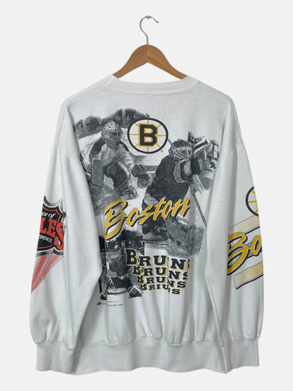 90's Boston Bruins Vintage Sweatshirt Size L
