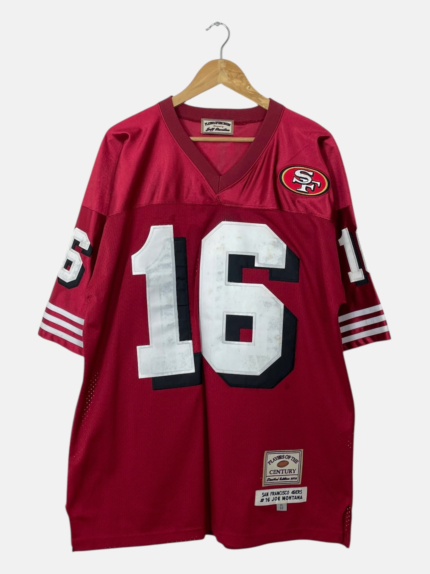90's San Francisco 49ers Joe Montana Vintage Jersey T-Shirt Size XL-2XL