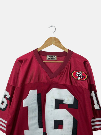 90's San Francisco 49ers Joe Montana Vintage Jersey T-Shirt Size XL-2XL