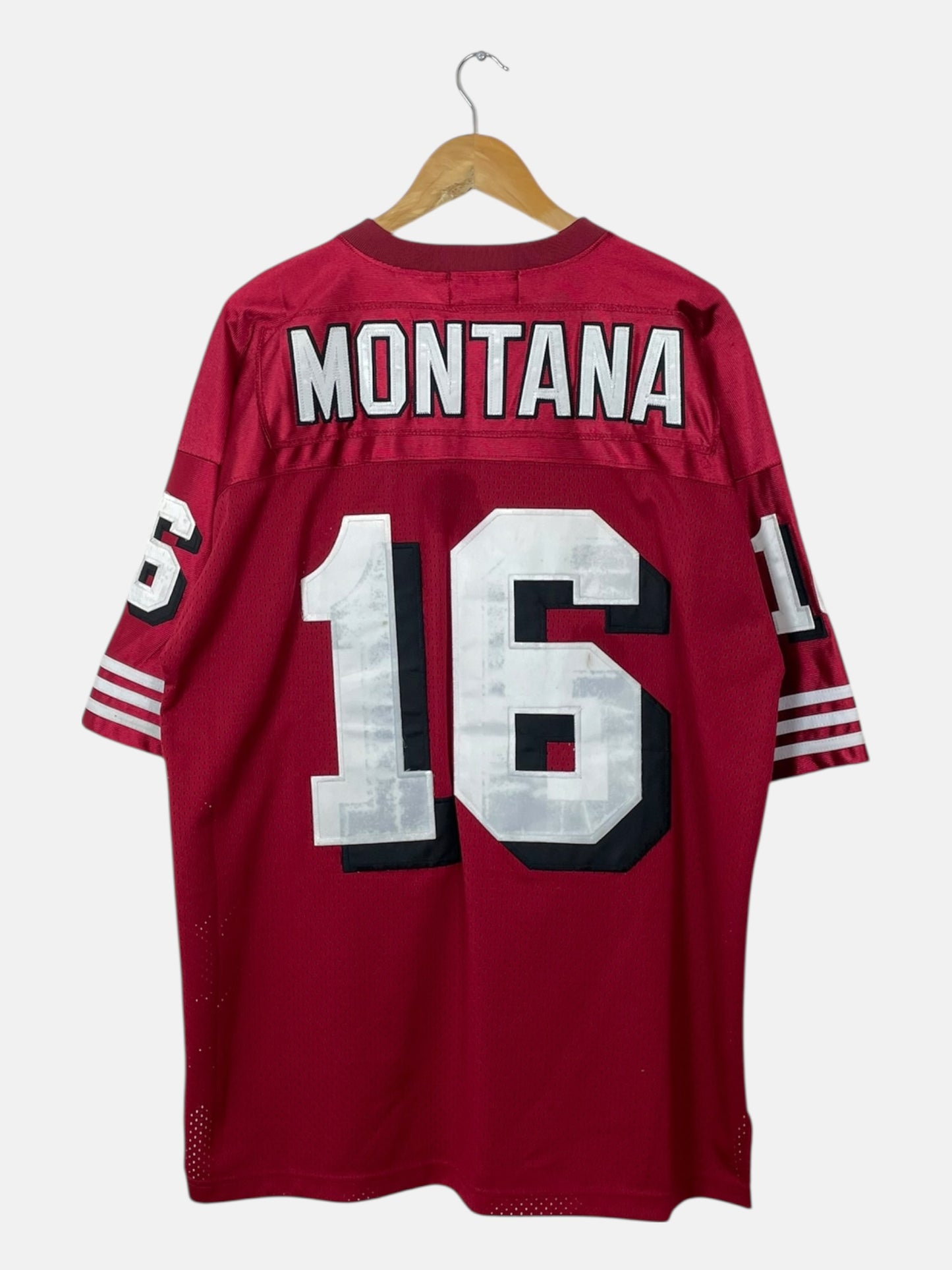 90's San Francisco 49ers Joe Montana Vintage Jersey T-Shirt Size XL-2XL