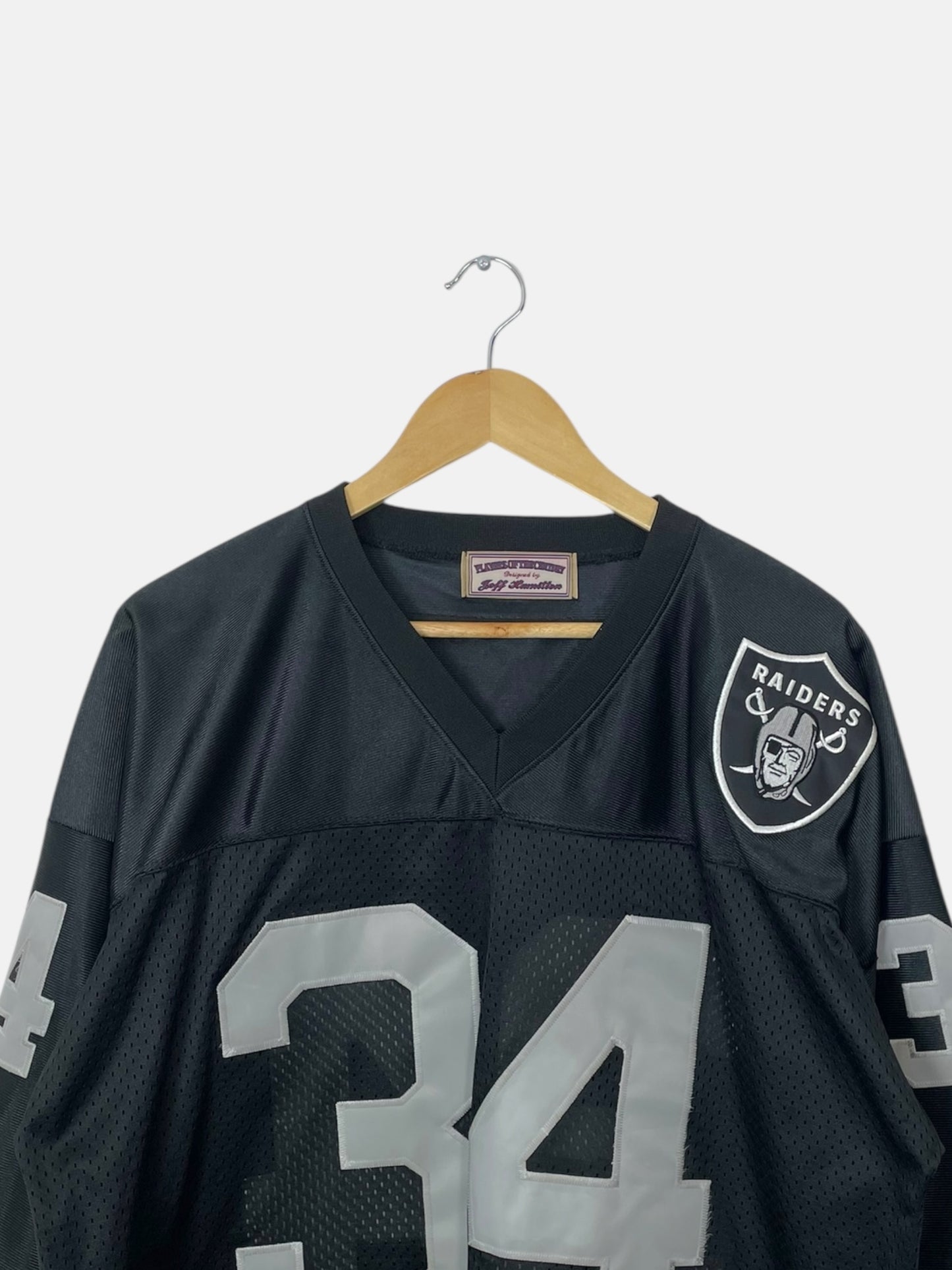 90's Los Angeles Raiders Bo Jackson Vintage Jersey T-Shirt Size XL-2XL