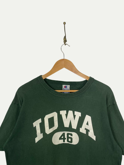 90's Champion Iowa 46 Vintage T-Shirt Size L