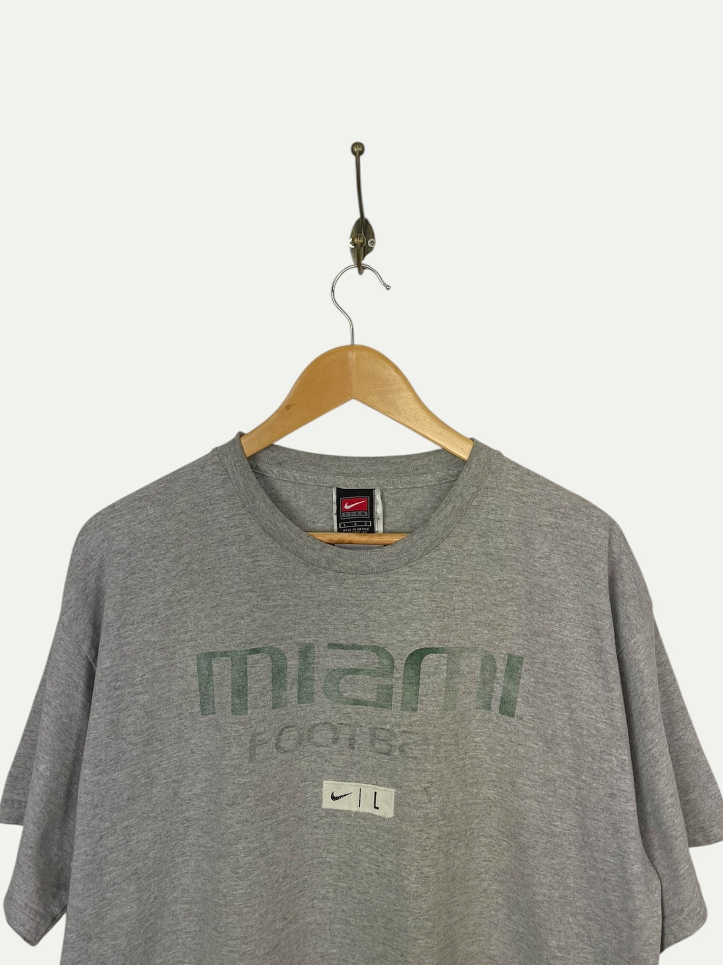 90's Nike Miami Football Vintage T-Shirt Size L-XL