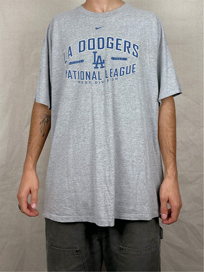 90's Nike LA Dodgers MLB Vintage T-Shirt Size 2-3XL