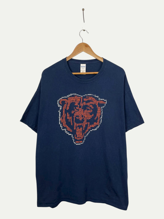 90's Chicago Bears Vintage T-Shirt Size XL-2XL