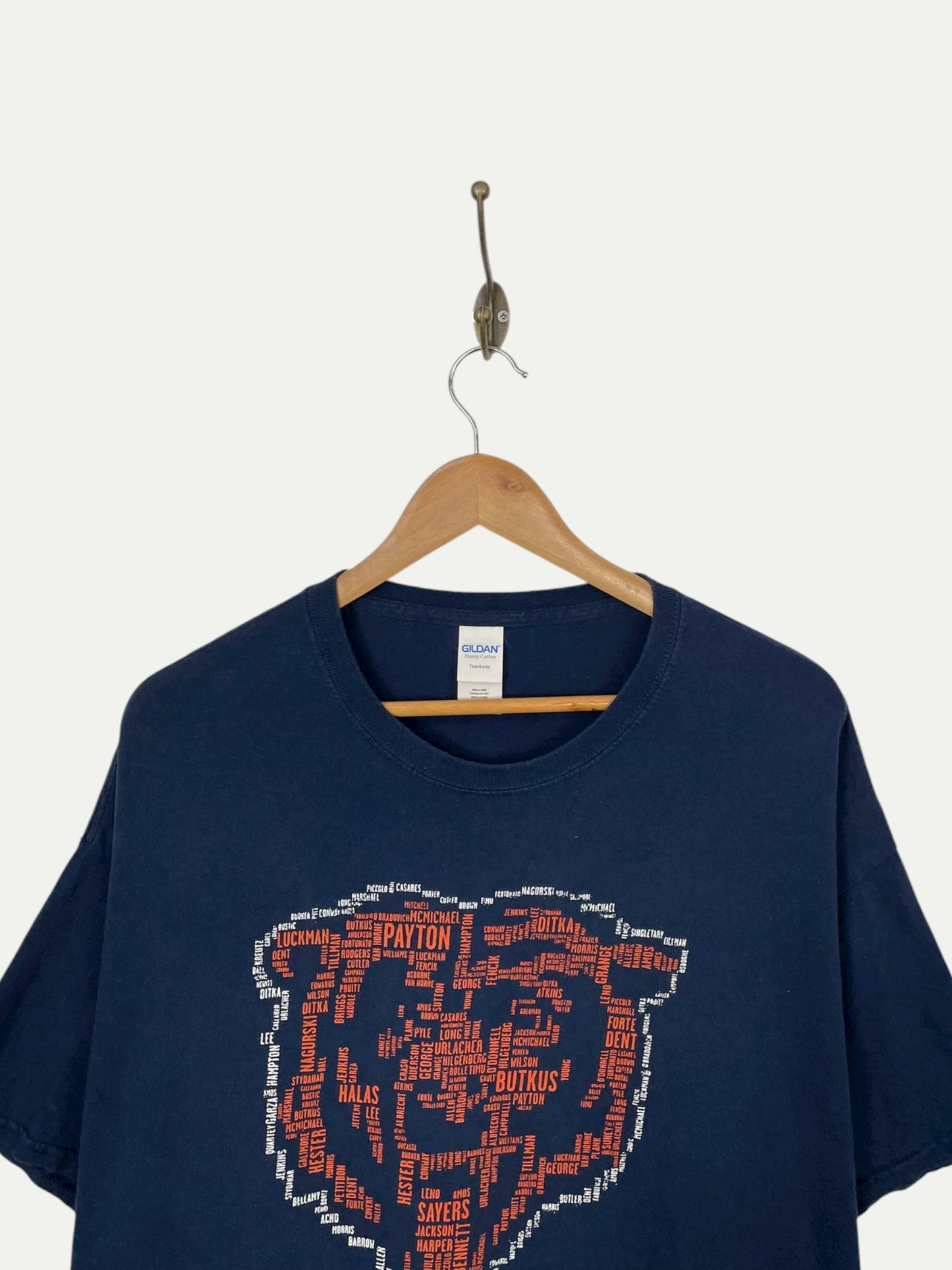 90's Chicago Bears Vintage T-Shirt Size XL-2XL