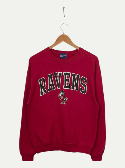 90's Ravens Embroidered Vintage Sweatshirt Size S