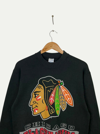 90's Chicago Blackhawks Vintage Sweatshirt Size XS-S