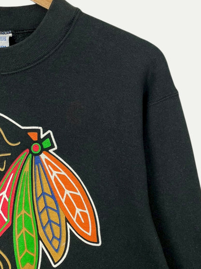 90's Chicago Blackhawks Vintage Sweatshirt Size XS-S