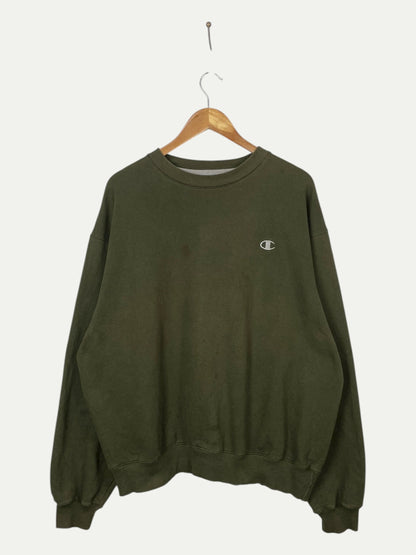 90's Champion Embroidered Vintage Sweatshirt Size XL