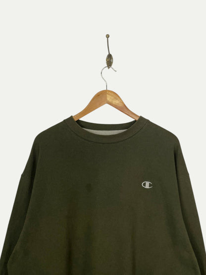 90's Champion Embroidered Vintage Sweatshirt Size XL