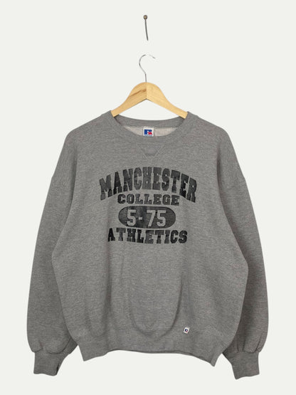 90's Manchester College Vintage Sweatshirt Size M